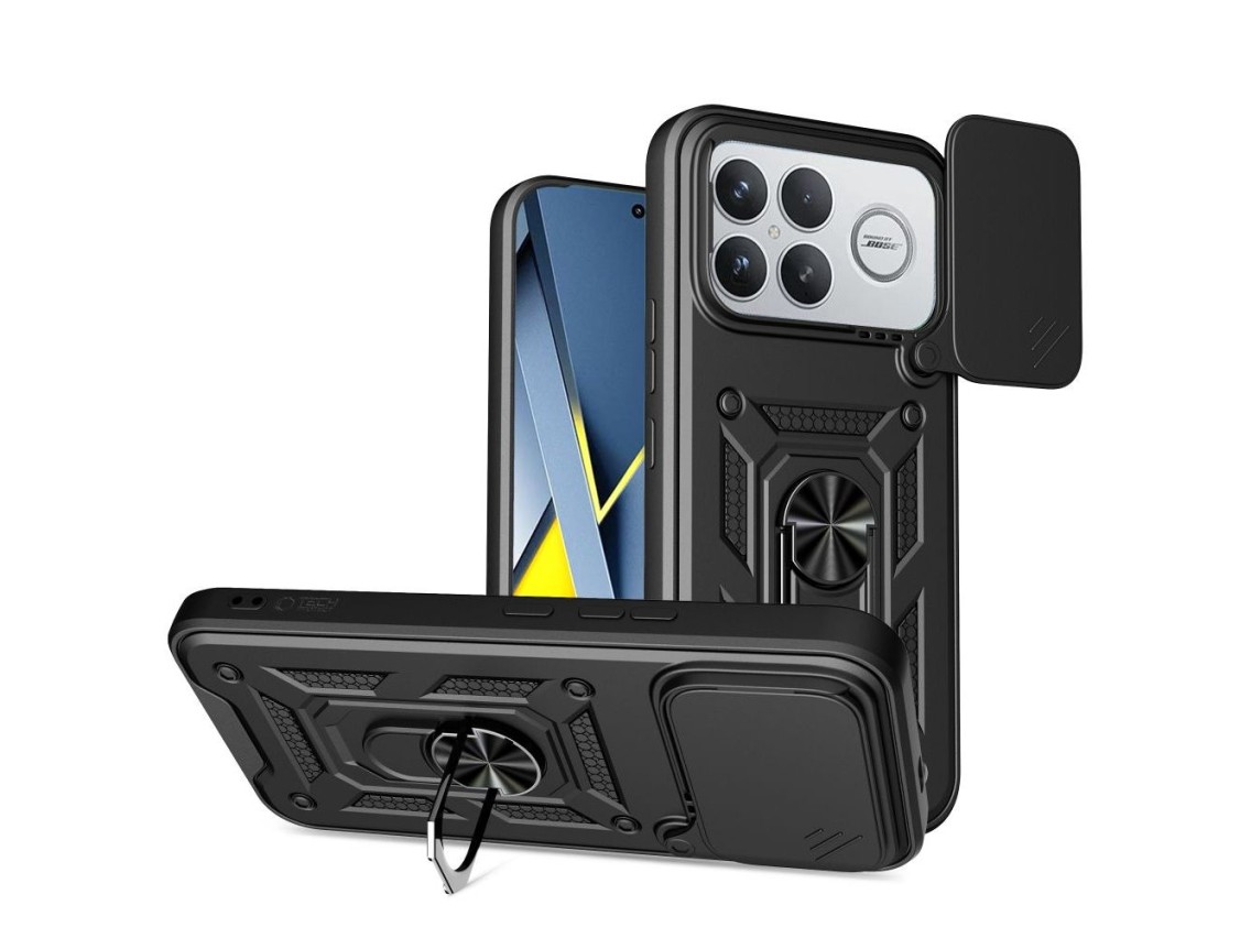 Capa Tech-Protect CamShield Pro para Xiaomi Poco F8 Ultra - Preta