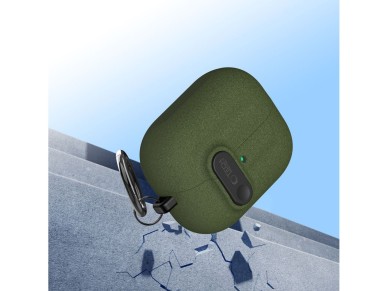 Funda delgada Tech-Protect con gancho para Samsung Galaxy Buds 3 / 3 FE / 3 Pro - Verde
