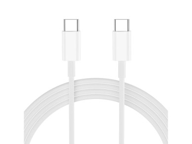 Tech-Protect NCA45W-GAN 2-Port 45W Wall Charger with USB-C Cable - White Tech-Protect NCA45W-GAN 2-Port 45W Wall Charger with USB-C Cable - White
