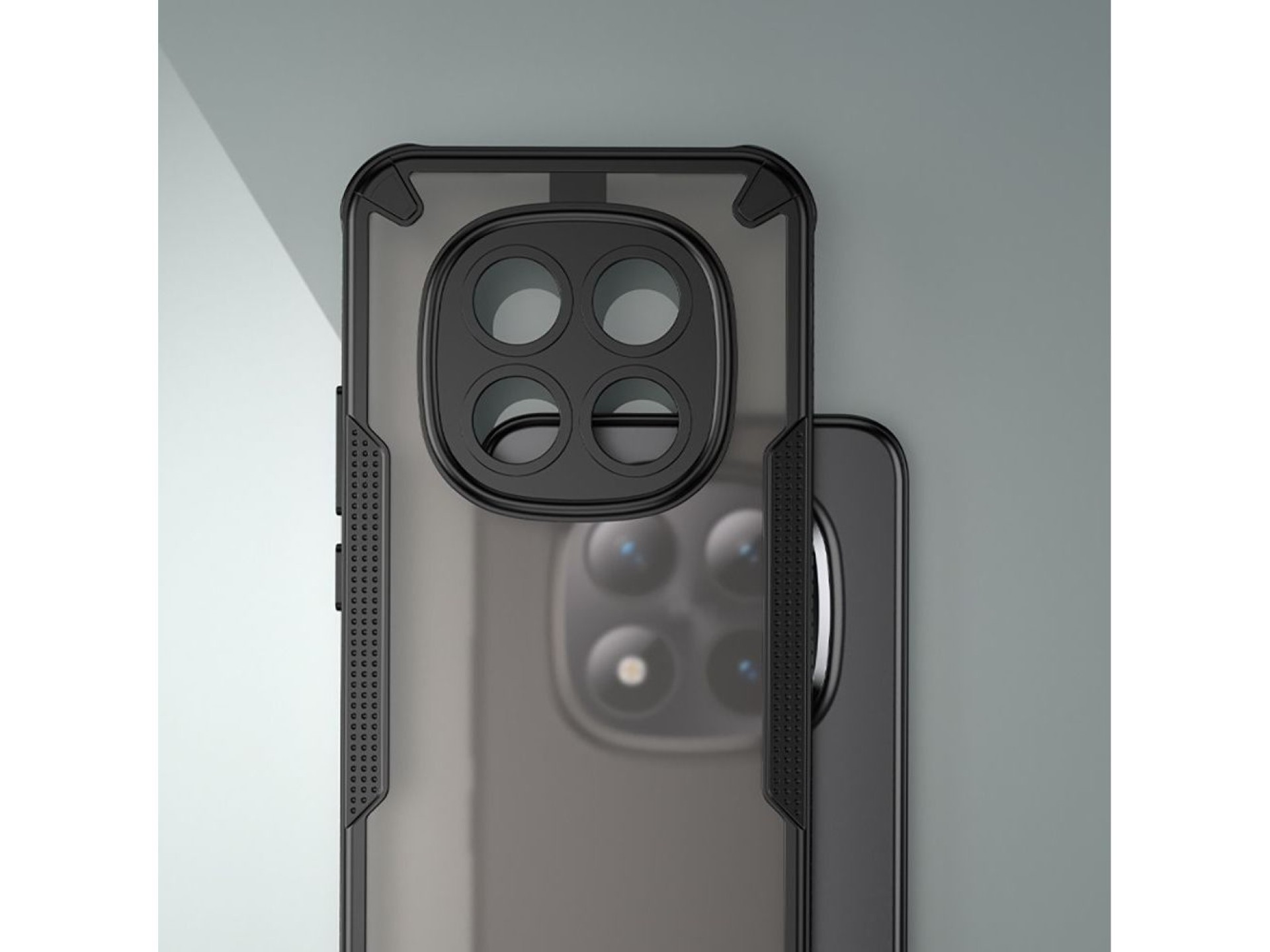 Tech-Protect Rugged Shield Case for Xiaomi Poco M8 Pro / Xiaomi Redmi Note 15 Pro+ 5G - Black