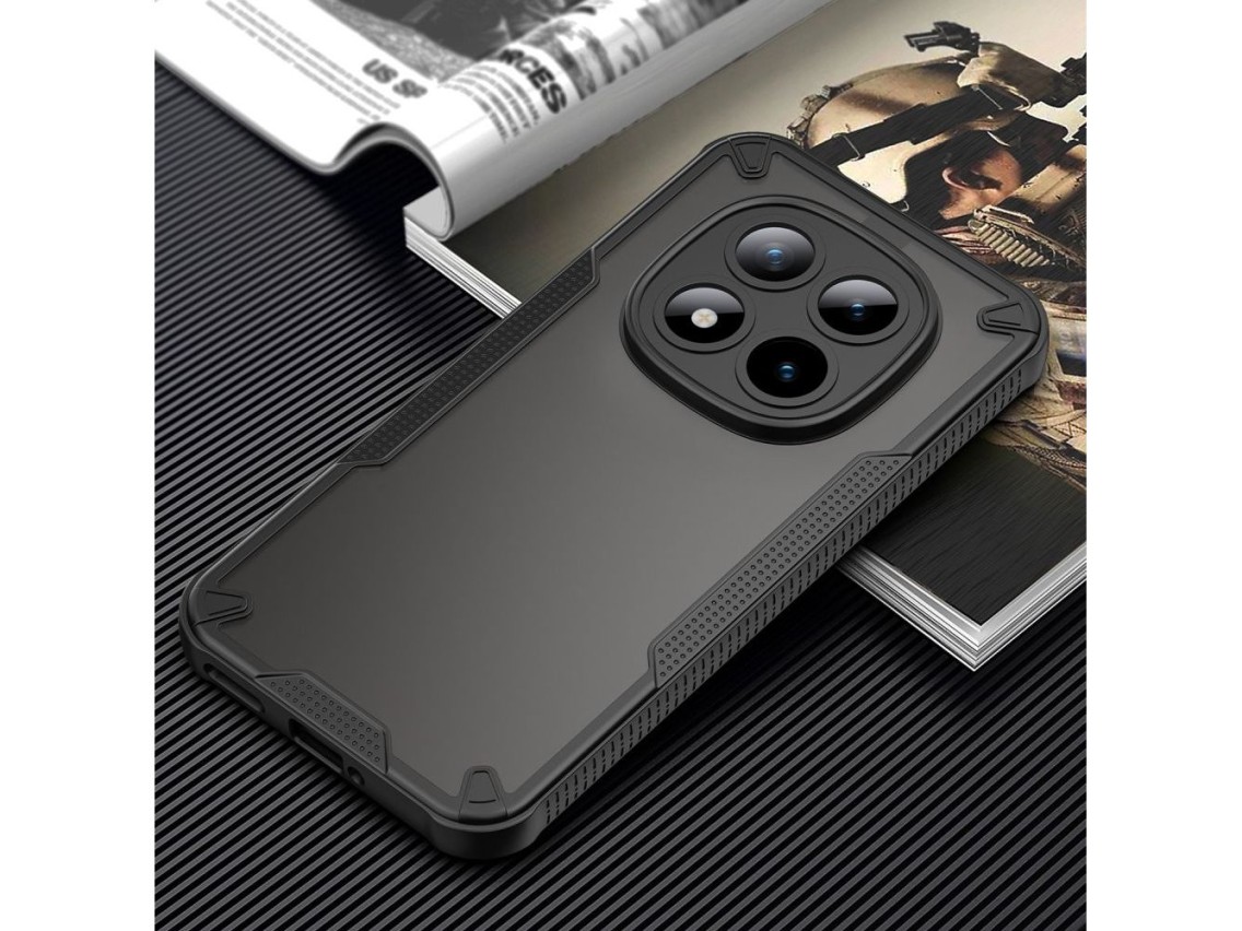 Tech-Protect Rugged Shield Case for Xiaomi Poco M8 Pro / Xiaomi Redmi Note 15 Pro+ 5G - Black