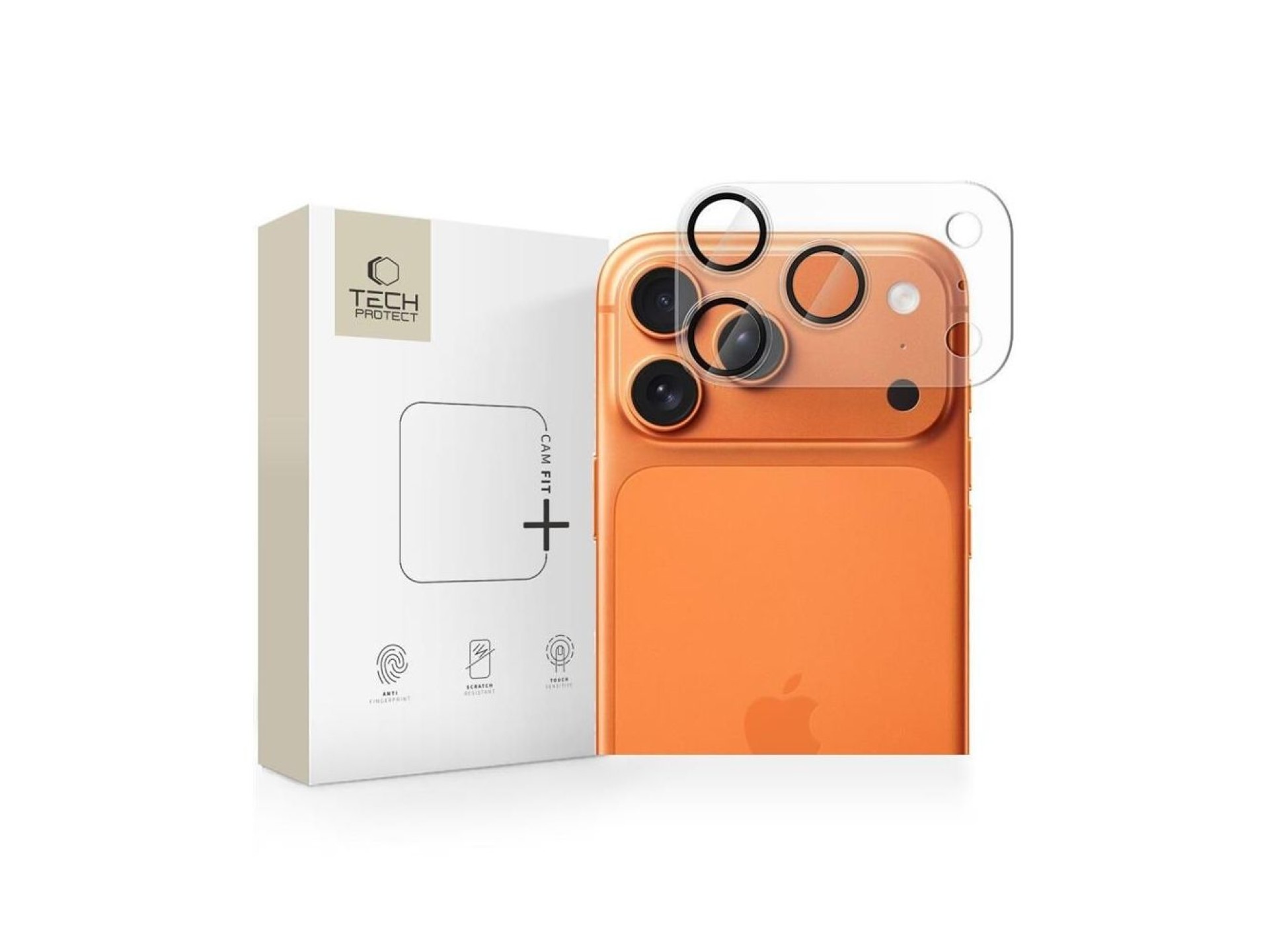 Funda para cámara Tech-Protect Camfull Fit+ para iPhone 17 Pro Max
