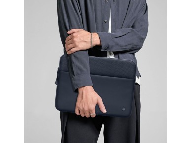 Capa protetora para laptop Tech-Protect de 15 a 16 polegadas - Azul