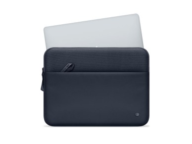Capa protetora para laptop Tech-Protect de 15 a 16 polegadas - Azul