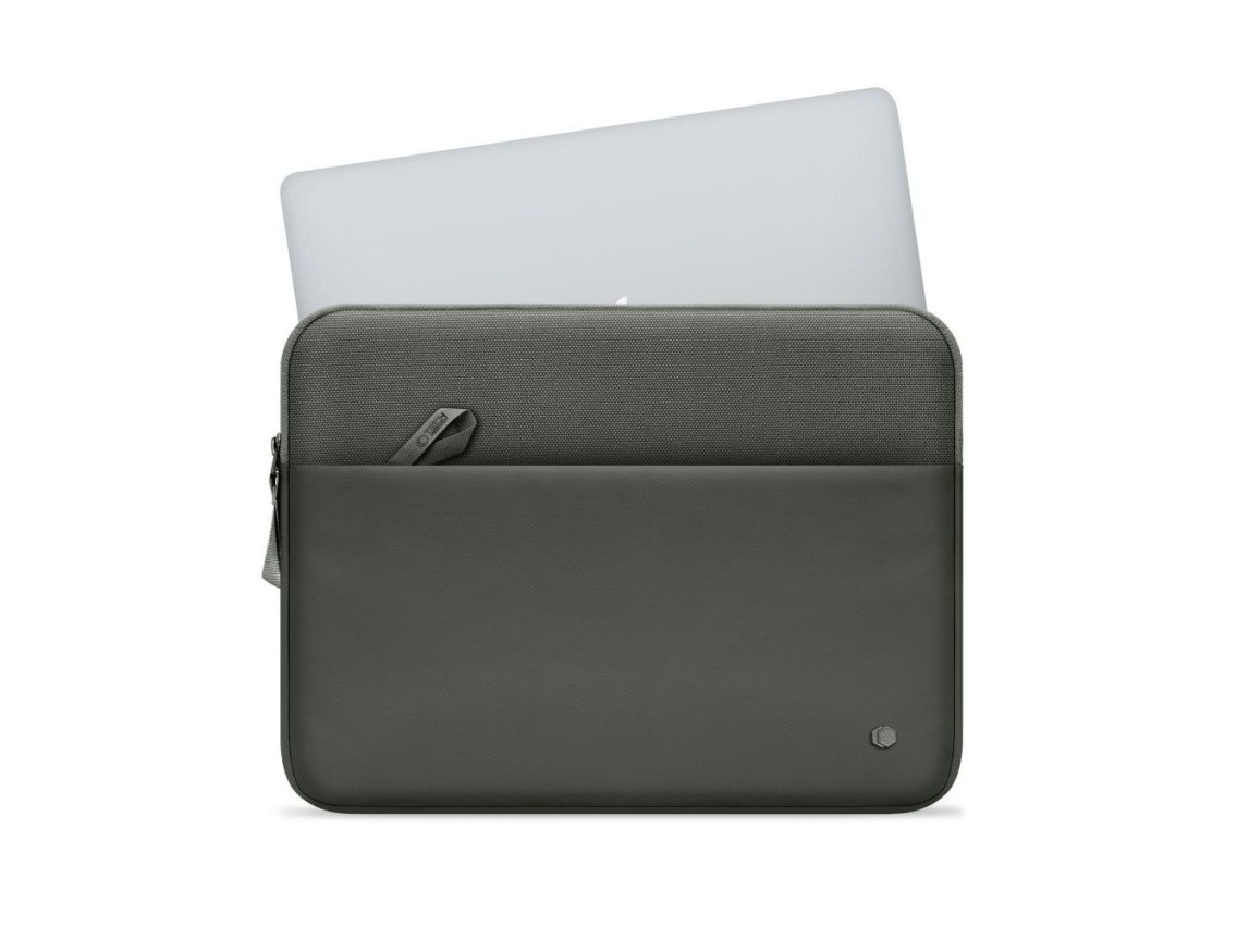 Capa protetora para laptop Tech-Protect de 15 a 16 polegadas - Verde