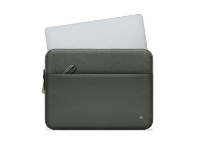 Capa protetora para laptop Tech-Protect de 15 a 16 polegadas - Verde