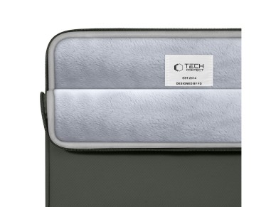 Capa protetora para laptop Tech-Protect de 15 a 16 polegadas - Verde