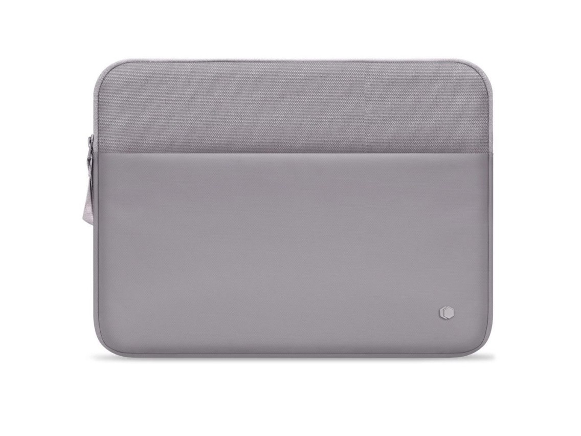 Capa protetora para laptop Tech-Protect de 15 a 16 polegadas - Cinza