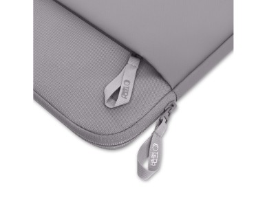 Capa protetora para laptop Tech-Protect de 15 a 16 polegadas - Cinza