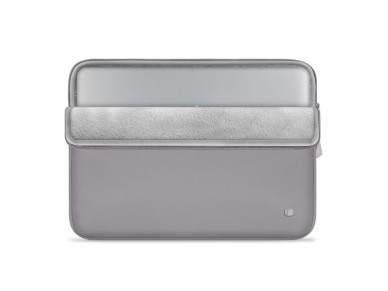Capa protetora para laptop Tech-Protect de 15 a 16 polegadas - Cinza