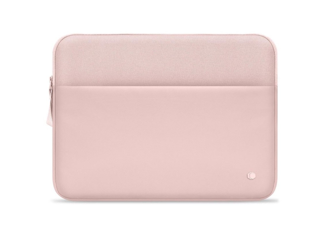 Capa protetora para laptop Tech-Protect de 15 a 16 polegadas - Rosa
