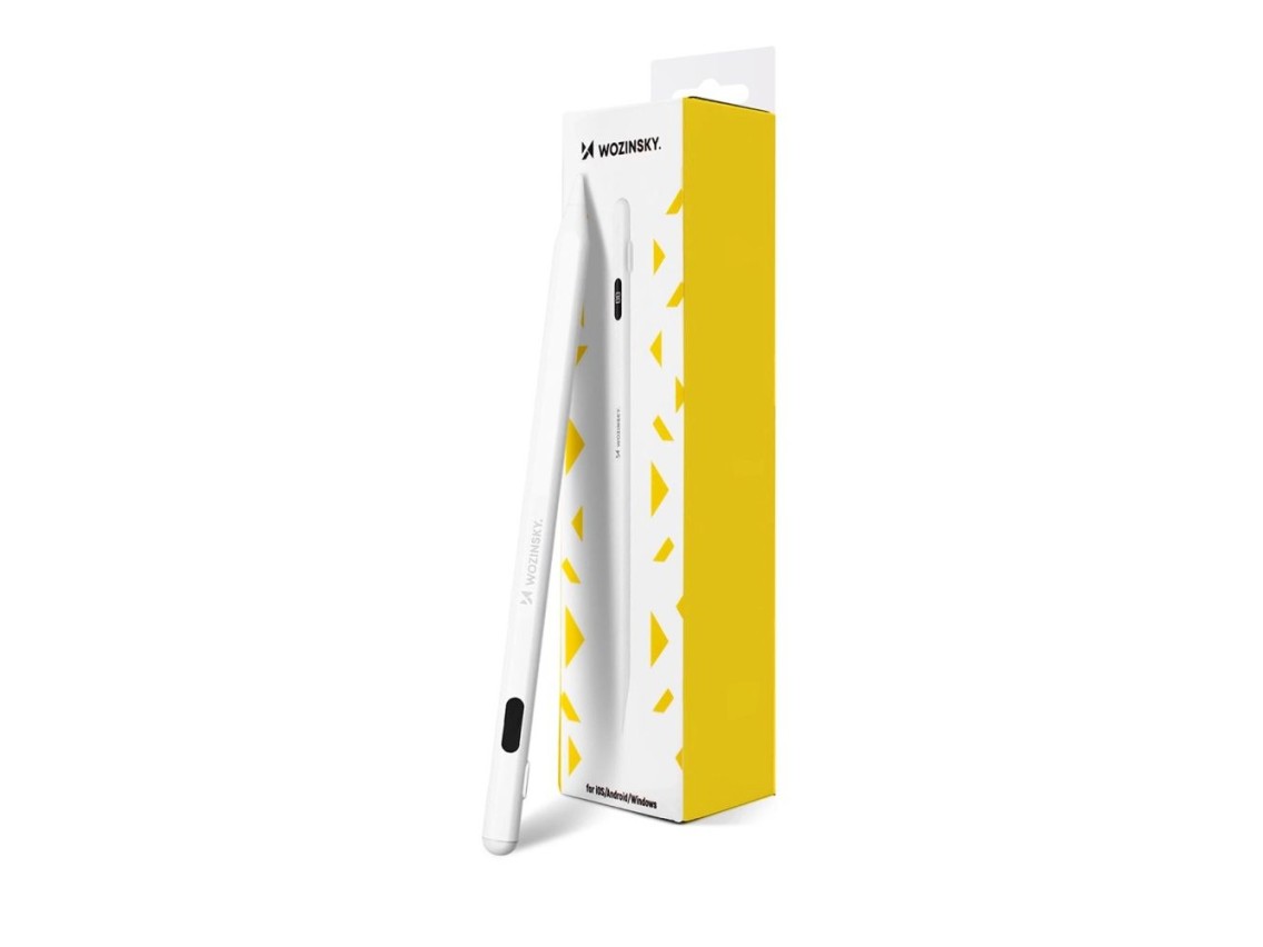 Lápiz óptico activo universal Wozinsky Stylus (Android e iOS) - Blanco