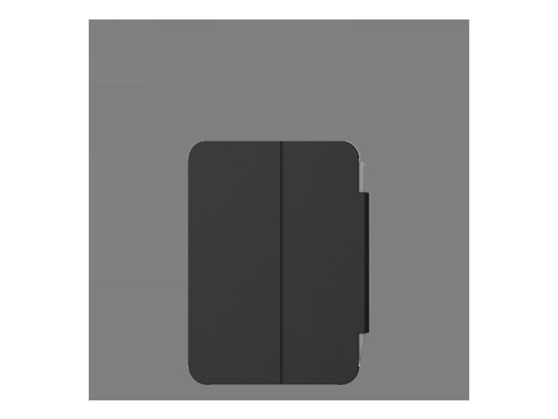 Capa UAG Plyo Folio com suporte para Apple Pencil para iPad mini 6/7 - Preta