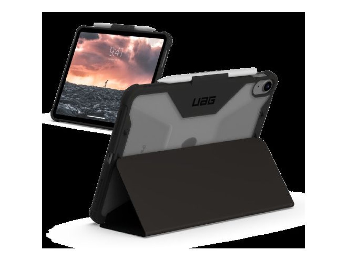 Funda UAG Plyo con soporte para Apple Pencil para iPad de 10,9" (10.ª generación) - Gris/Negro