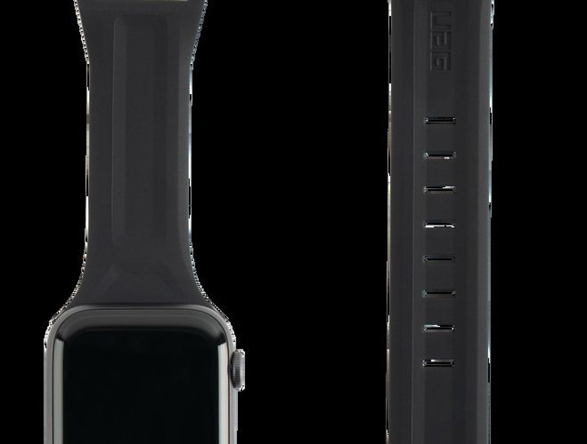 UAG Scout Strap for Apple Watch 1 / 2 / 3 / (42mm) / 4 / 5 / 6 (44mm) - Black