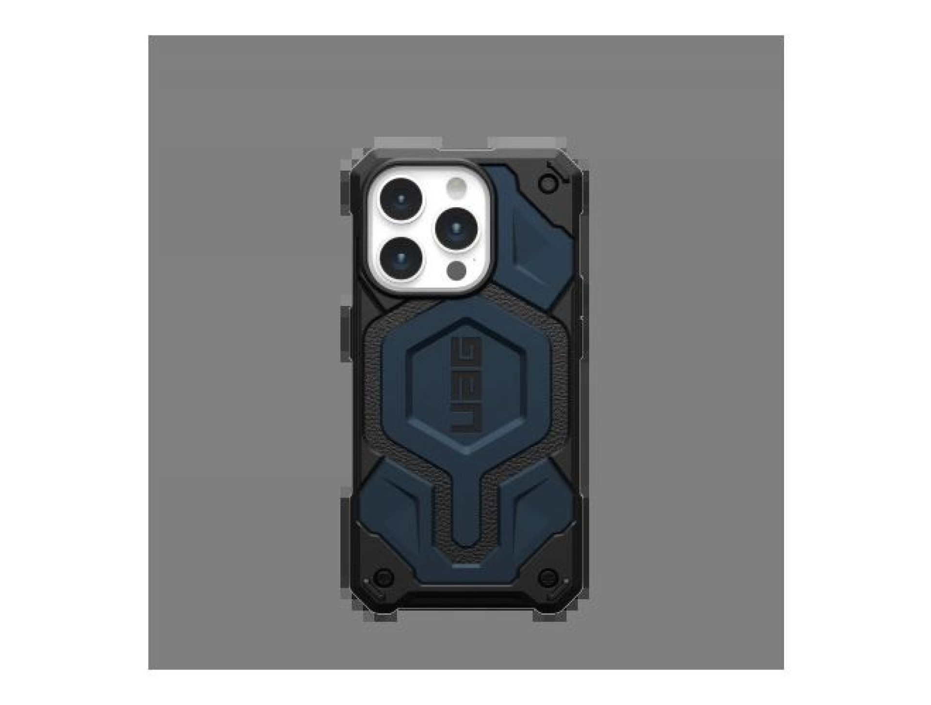 Capa UAG Monarch Pro com MagSafe para iPhone 15 Pro - azul escuro
