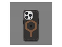 Capa UAG Plyo MagSafe para iPhone 15 Pro - preta e marrom Capa UAG Plyo MagSafe para iPhone 15 Pro - preta e marrom