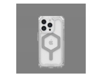 Capa UAG Plyo MagSafe para iPhone 15 Pro - transparente e prateada Capa UAG Plyo MagSafe para iPhone 15 Pro - transparente e prateada