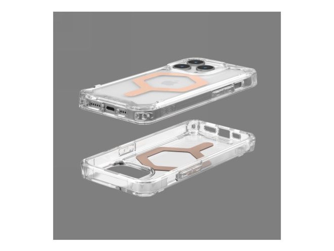 UAG Plyo MagSafe case for iPhone 15 Pro - transparent and pearl