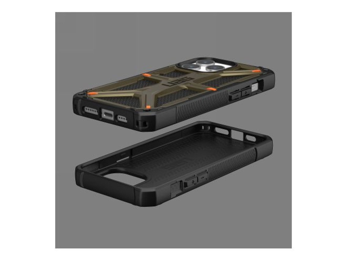 Funda UAG Monarch para iPhone 15 Pro Max - Kevlar verde
