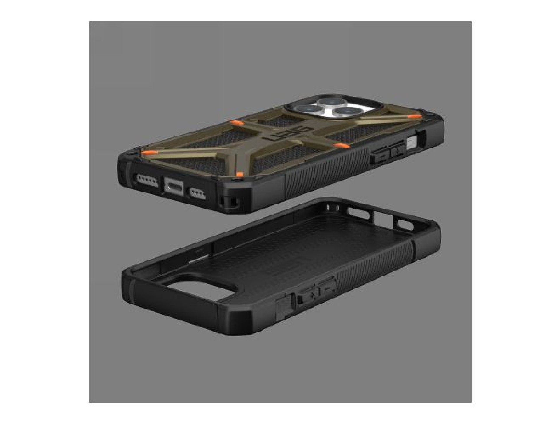 Funda UAG Monarch para iPhone 15 Pro Max - Kevlar verde