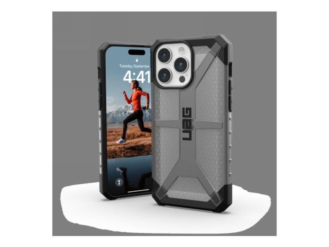 Capa UAG Plasma para iPhone 15 Pro Max - cinza