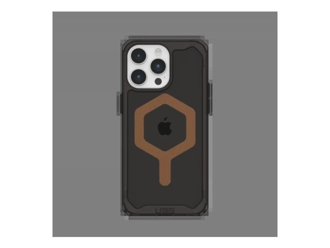 Funda UAG Plyo MagSafe para iPhone 15 Pro Max - negra y marrón