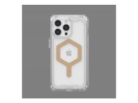 UAG Plyo MagSafe case for iPhone 15 Pro Max - transparent and gold