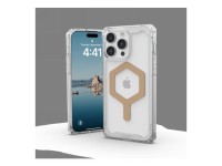 UAG Plyo MagSafe case for iPhone 15 Pro Max - transparent and gold