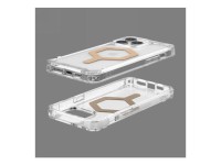 UAG Plyo MagSafe case for iPhone 15 Pro Max - transparent and gold