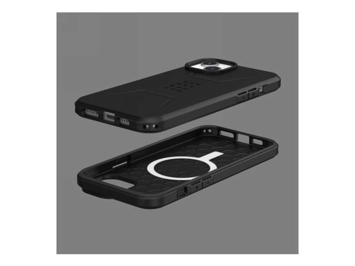 UAG Civilian MagSafe case for iPhone 15 Plus - black