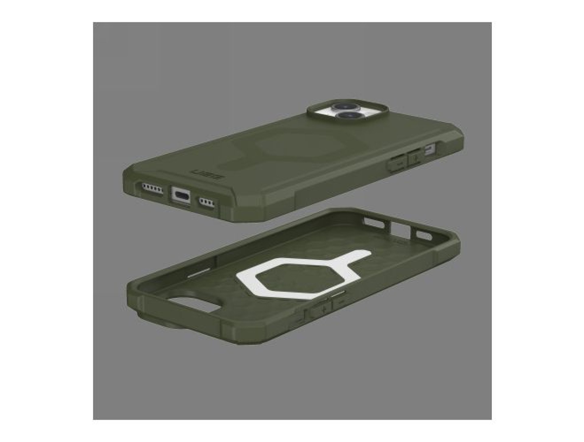 UAG Essential Armor MagSafe case for iPhone 15 Plus - green