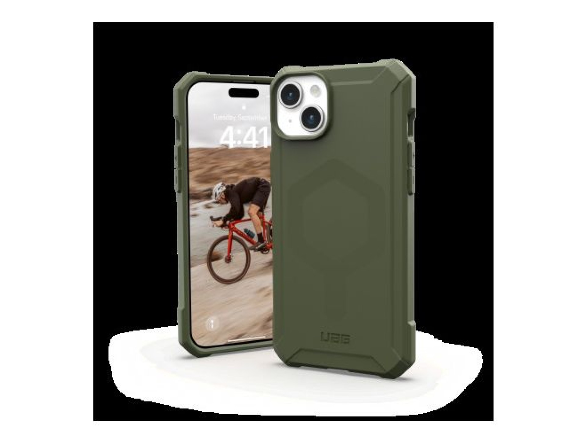 UAG Essential Armor MagSafe case for iPhone 15 Plus - green