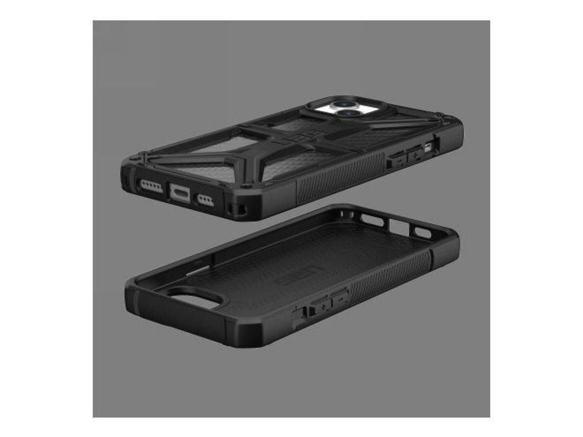 Funda UAG Monarch para iPhone 15 Plus - carbono negro