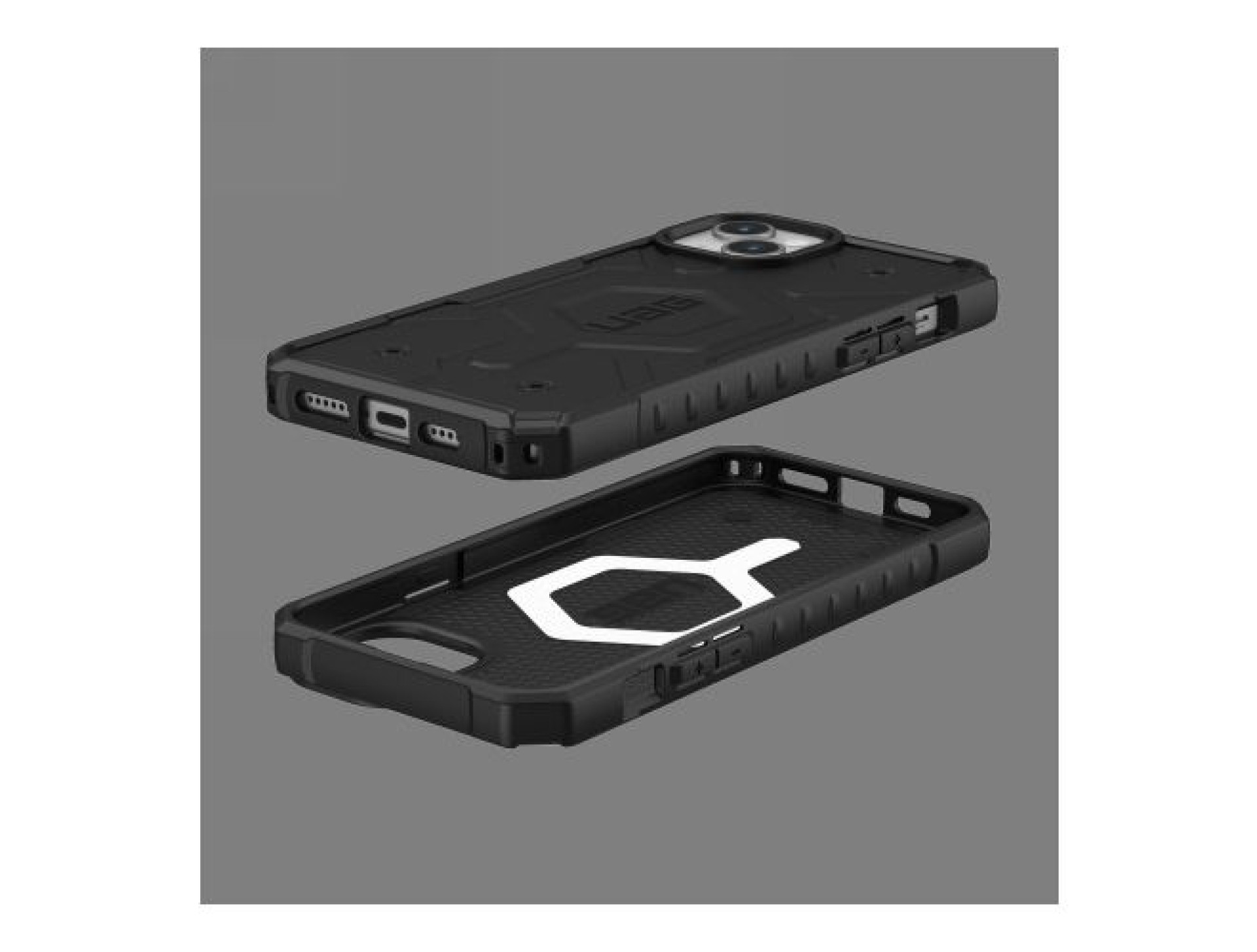 UAG Pathfinder MagSafe case for iPhone 15 Plus - black