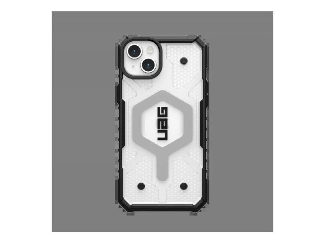 Capa UAG Pathfinder MagSafe para iPhone 15 Plus - transparente