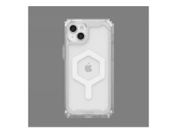 Capa UAG Plyo MagSafe para iPhone 15 Plus - transparente e branca Capa UAG Plyo MagSafe para iPhone 15 Plus - transparente e branca