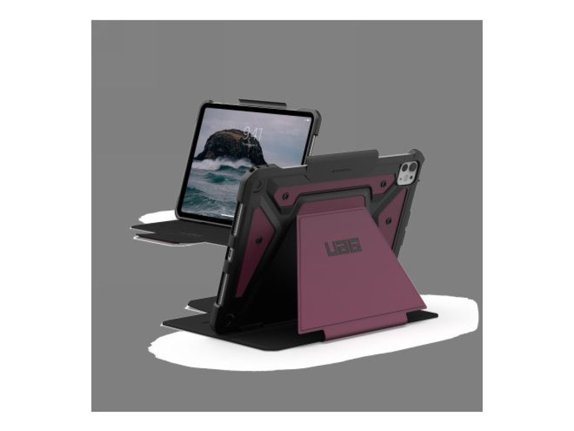 UAG Metropolis SE Case with Stand and Apple Pencil Holder for iPad Pro 11" 2024 - Red