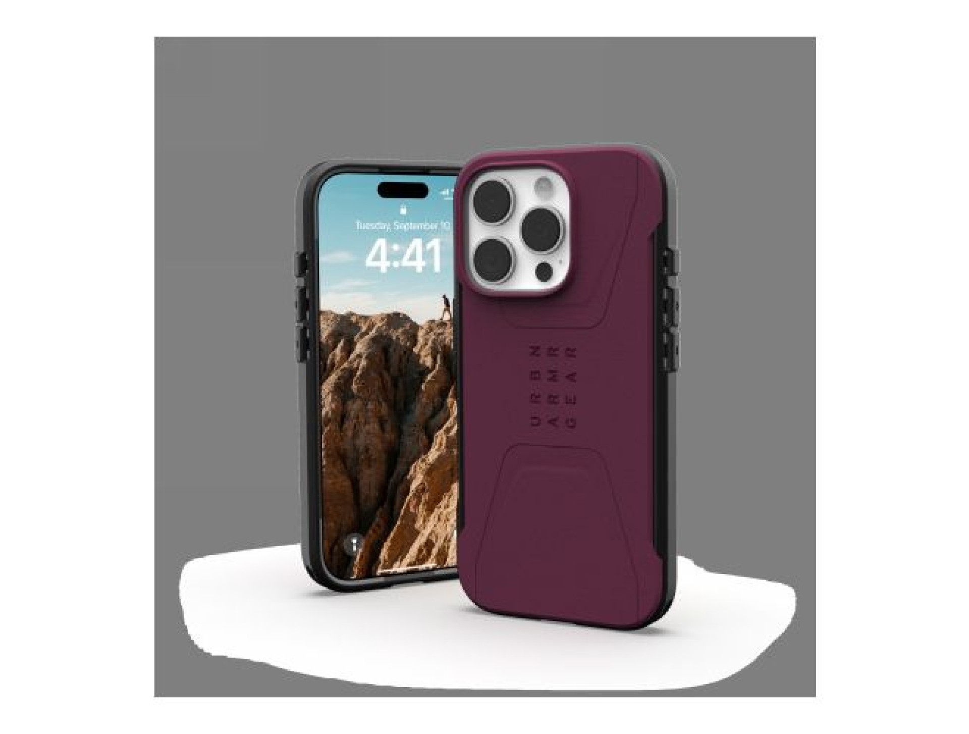 Funda iPhone 16 Pro UAG Civilian Magsafe - Roja