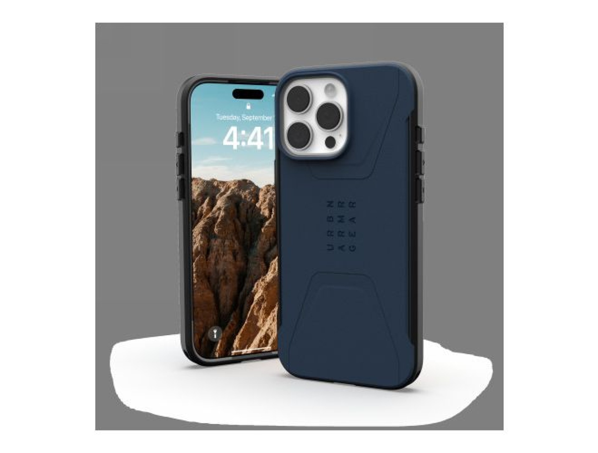 Capa UAG Civilian Magsafe para iPhone 16 Pro Max - Azul