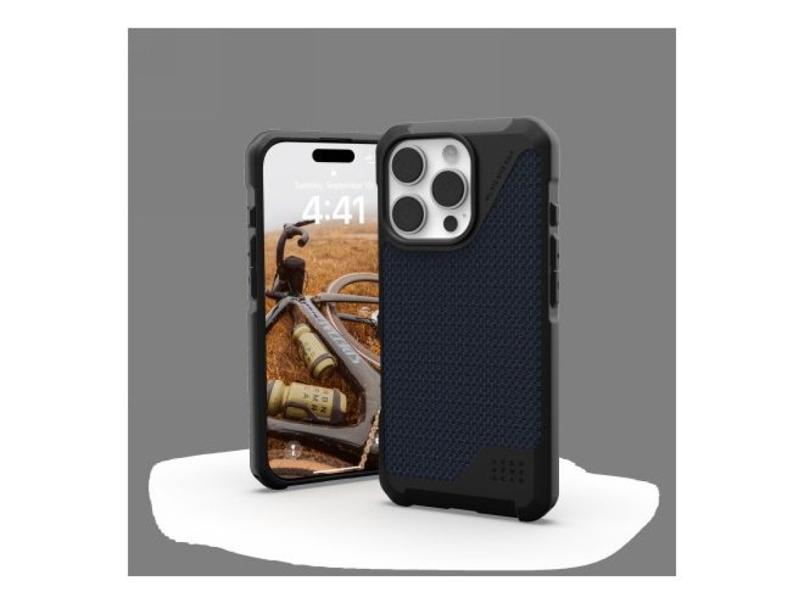 Capa UAG Metropolis LT Magsafe para iPhone 16 Pro - Azul