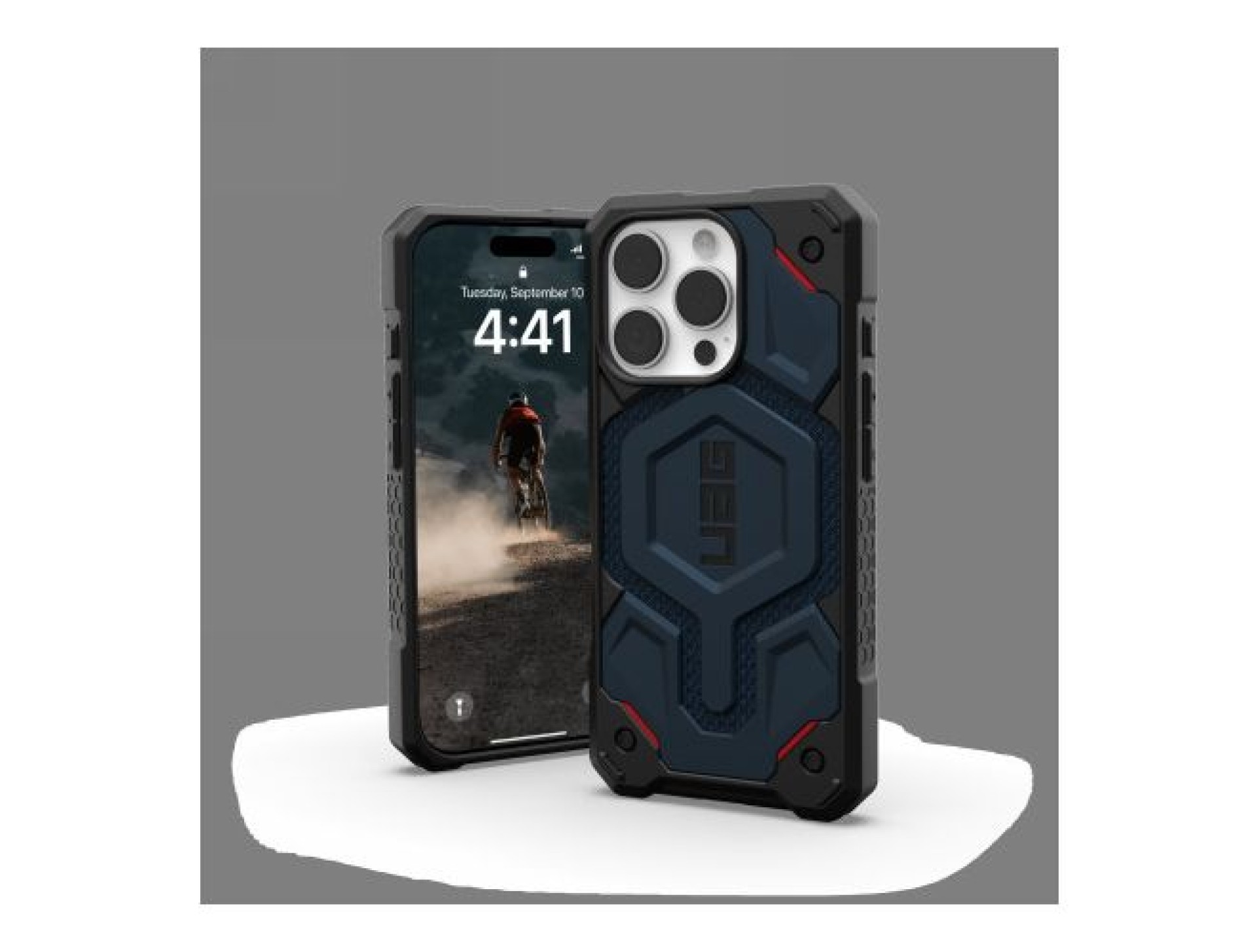 Capa UAG Monarch Pro com MagSafe para iPhone 16 Pro - Azul