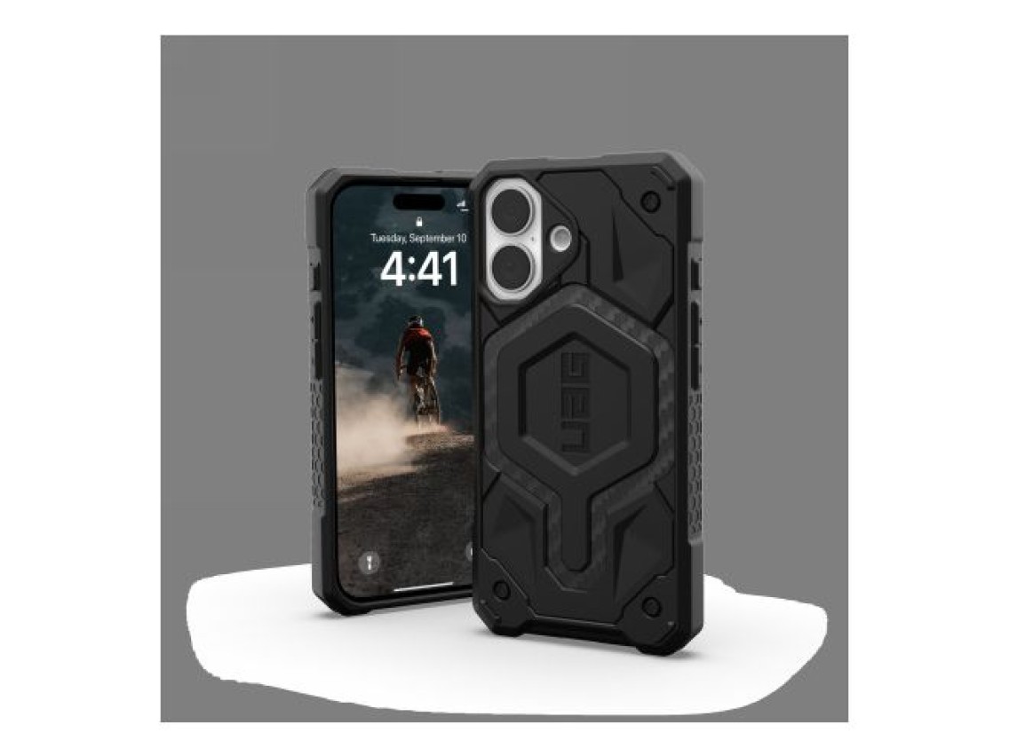 Capa UAG Monarch para iPhone 16 - Preta