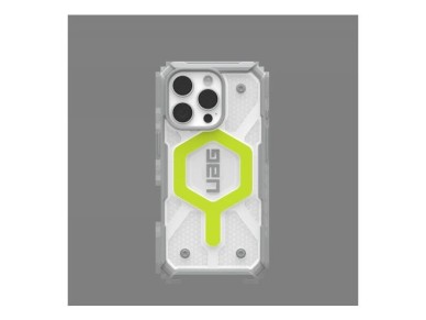 UAG Pathfinder Clear Magsafe iPhone 16 Pro Case Compatible with MagSafe - Green UAG Pathfinder Clear Magsafe iPhone 16 Pro Case Compatible with MagSafe - Green