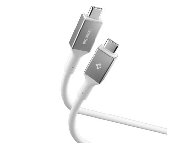 Cable USB-C Spigen EB24012CC de 240 W y 120 cm, color blanco