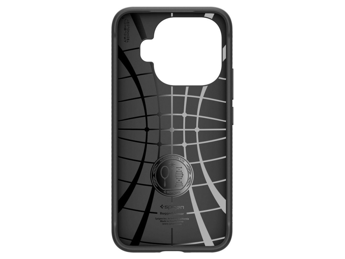 Funda Spigen Rugged Armor para Xiaomi 15T Pro - Negra
