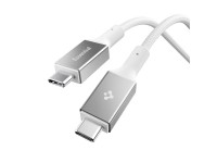 Spigen EB10010CC 100W Cable de 100 cm - Blanco