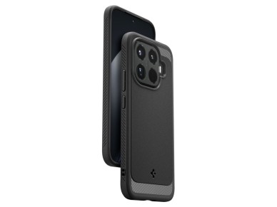 Funda Spigen Rugged Armor para Xiaomi 15T Pro - Negra