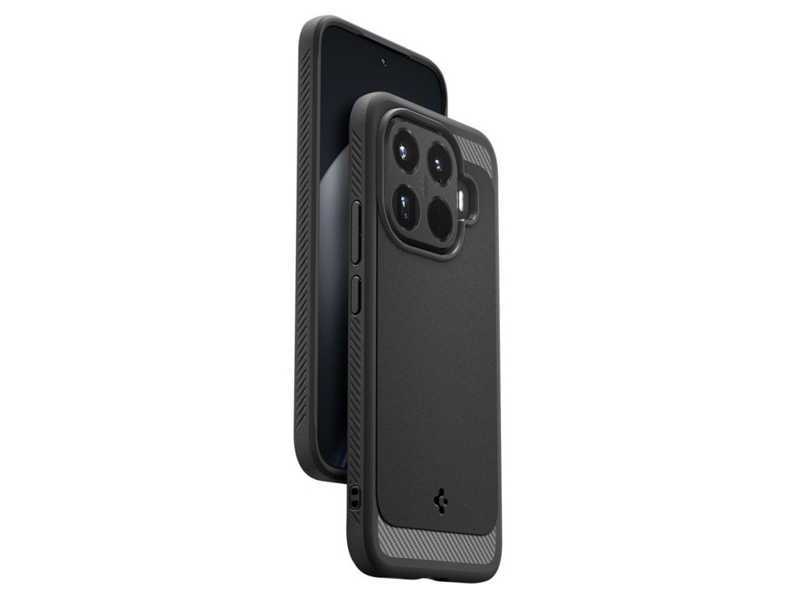 Funda Spigen Rugged Armor para Xiaomi 15T Pro - Negra