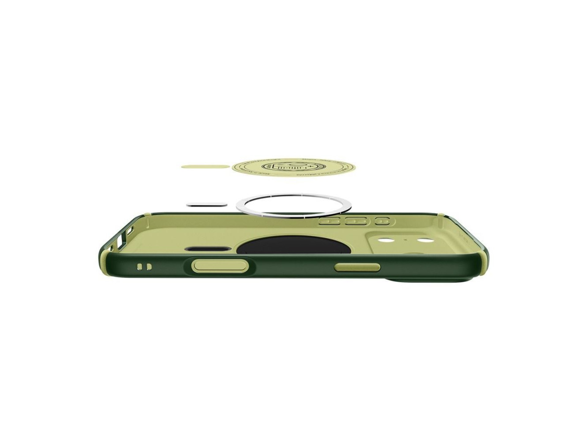 Spigen Nano Pop Hybrid MagSafe Case for iPhone 17 Pro - Green